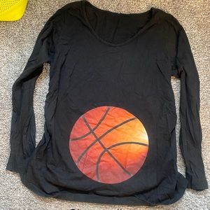 Basketball maternity shirt
